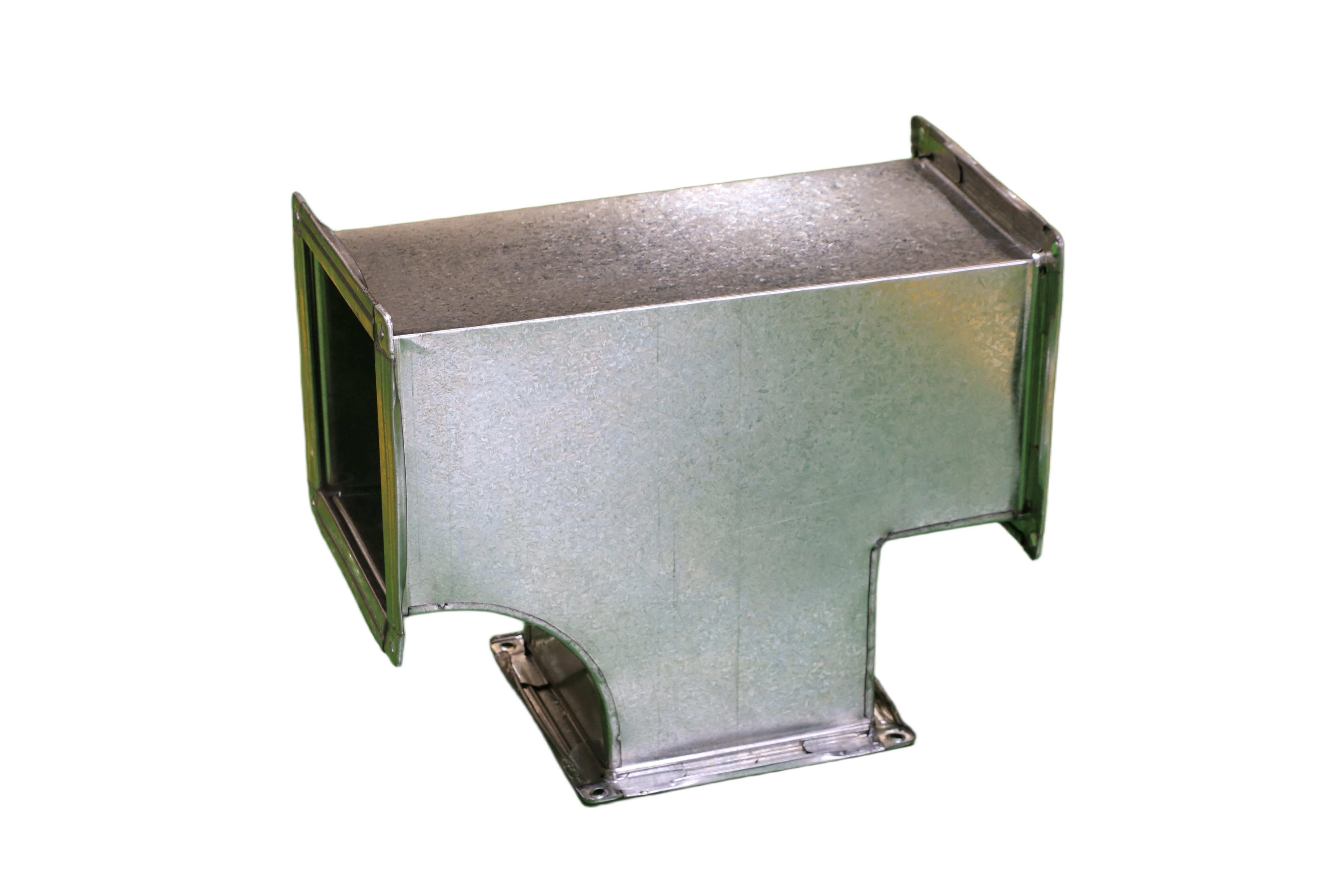 (Flange comum) Tê retangular em R