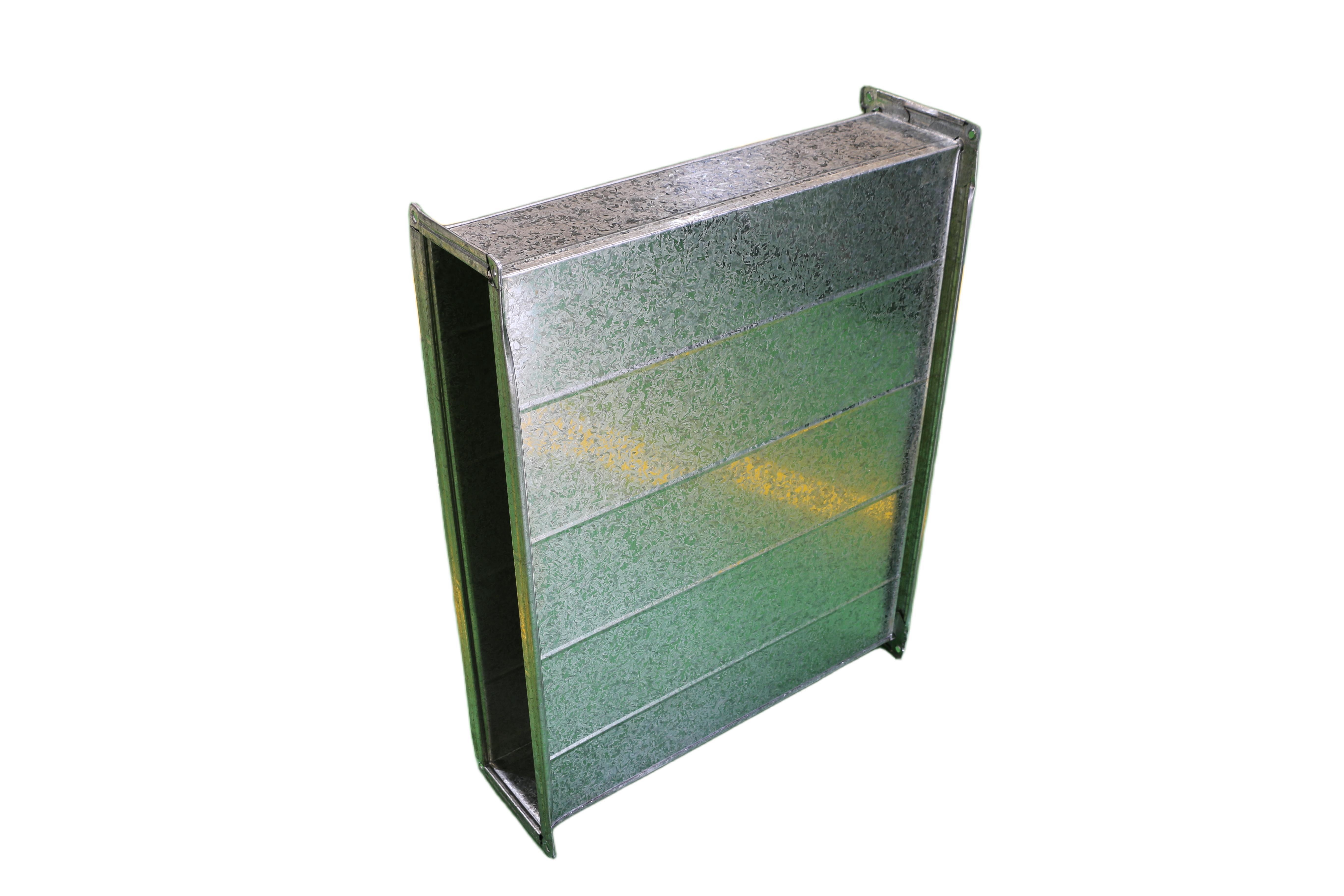(Flange de placa comum) Secção curta retangular