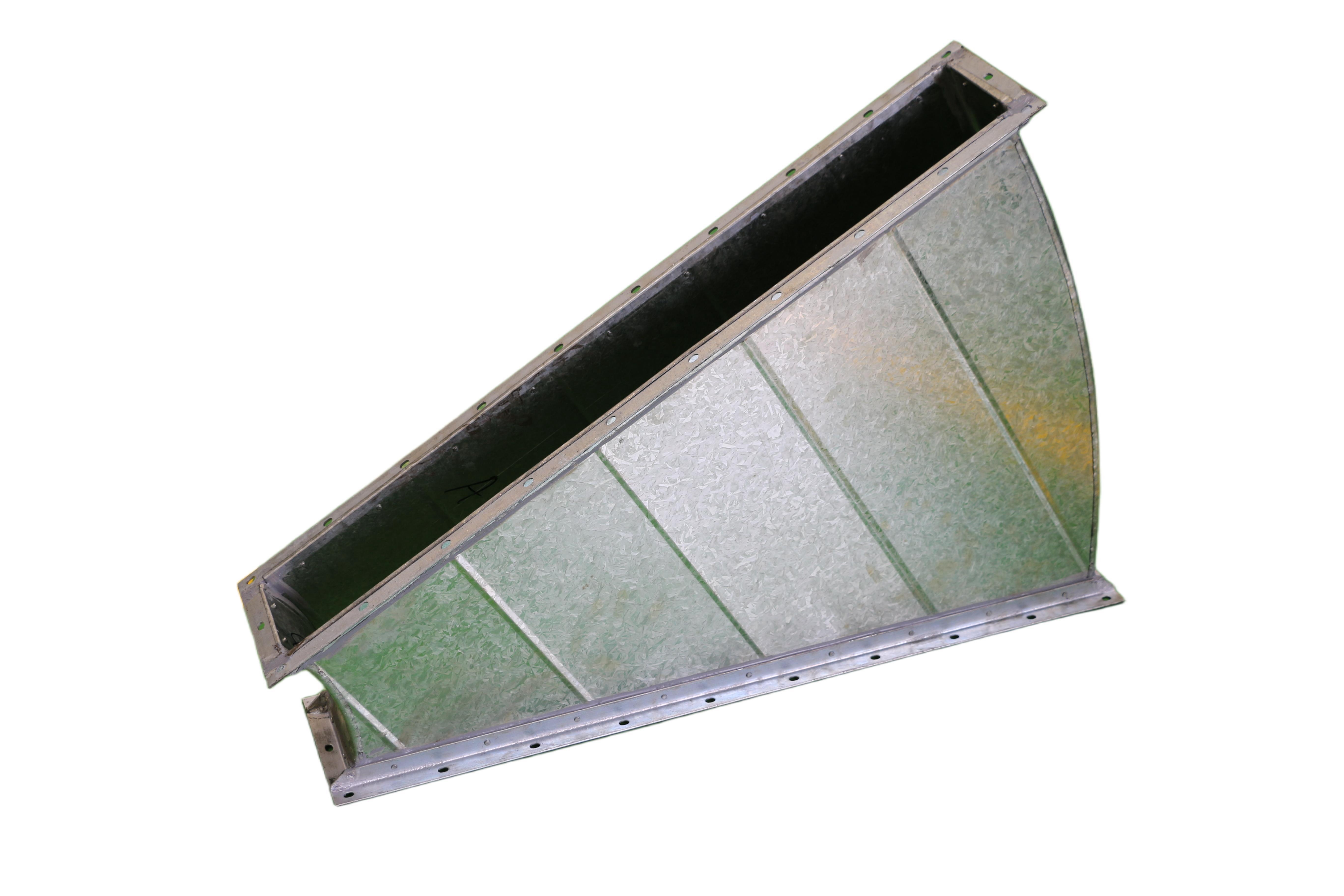 (Flange de aço angular) Cotovelo de ângulo retangular de 25°